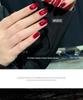 Eniiesh Dark Rose Red Agate Cat Eye Gel Nail Polish - 2025 Autumn/Winter Cherry Wine Red