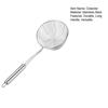Stainless Steel Deep Skimmer with Wire Mesh Heavy-Duty Slotted Spoon for Frying Dumplings Noodles Rust-Proof Dishwasher Safe Essential Kitchen Tool