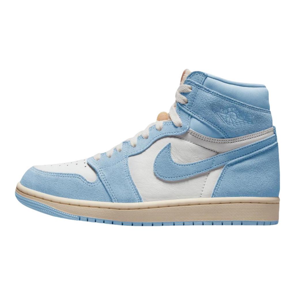 Jordan Air Jordan 1 Resistenti allo Scivolamento Resistenti all'Abrasione High top Scarpe da Basket Vintage Unisex Blu FD2596-102
