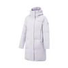 Li Ning Hot Pot Down Jacket Series Sports Fashion Versatile Casual Windproof Water-Resistant Hooded Down Jacket Women Outerwear AYMV406-5