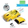 Cartoon Mini Car Wireless Mouse Ergonomics Cozy Grip 1000 DPI Plug-Play Mute Optical Mouse Battery Powered Laptop Tablet Mouse Computer Accessories