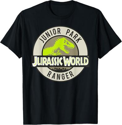Jurassic World Two Junior Park Ranger Icon Graphic T-Shirt T-Shirt