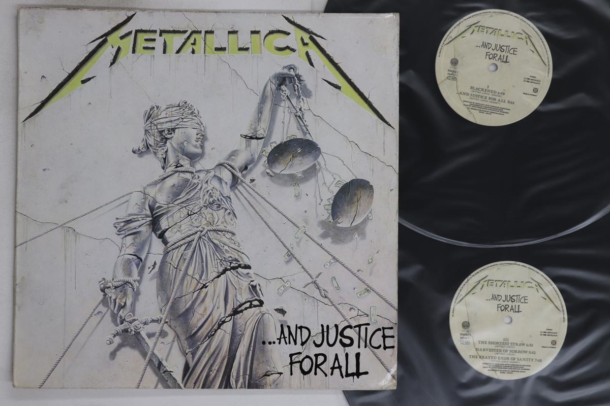 

Виниловая пластинка METALLICA - And Justice For All 8360621 VERTIGO 1988 Европа Металл Б/У