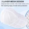 Hat Washer Portable Multifunctional Baseball Cap Cleaner Washing Hat Cage Protector Hat Shaper for Washing Machine or