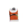 Air Jordan 1 Mid Grade School 'Floral' (Unisex) White / Black / Starfish / Vivid Green / Lavender Mist / Altitude Green Kids' Basketball Shoes