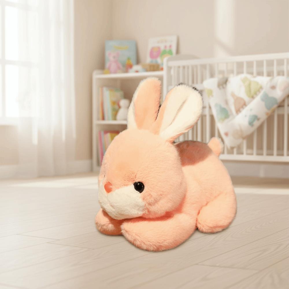 Soft Plush Rabbit Plush Doll Red Bunny Simulation Toy Cute Animal Plush Rabbit  Festival Gift