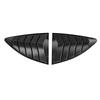 2pcs Rear Window Louvers Spoiler Carbon Fibre Texture Fit for Subaru BRZ 2013 2019