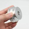 Aluminum Alloy 40/50MM Double Groove Pulley 8-20MM Fixed Bore V-Shape Pulley Wheel
