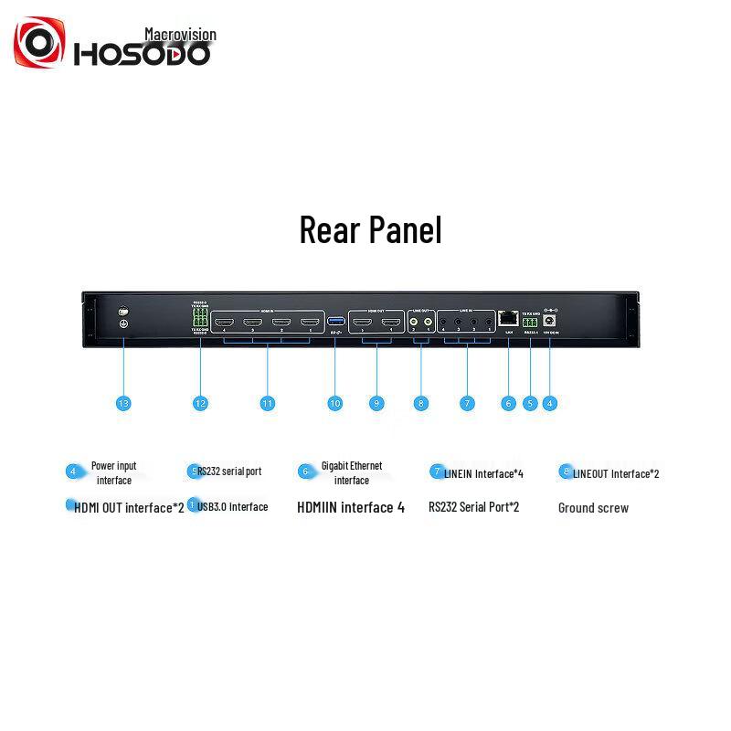 Hongshidao HSD-A6H40 Conference Recording Host (CN version)