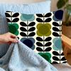 O-Orla Kiely Flower Pillow Case Cushion Cover Polyester Pillowcase Decorative Sofa Cushion Pillowcase Home Decor