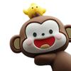 Small Monkey Figurine Computer Decoration 3D Craft Figure Car Accessories Lovey Miniature Statue for