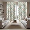 Gorgeous Floral Print Curtains Polyester Fabric Suitable Bedroom Living Room Decoration Made Of Machine Washable Great Window Treatment