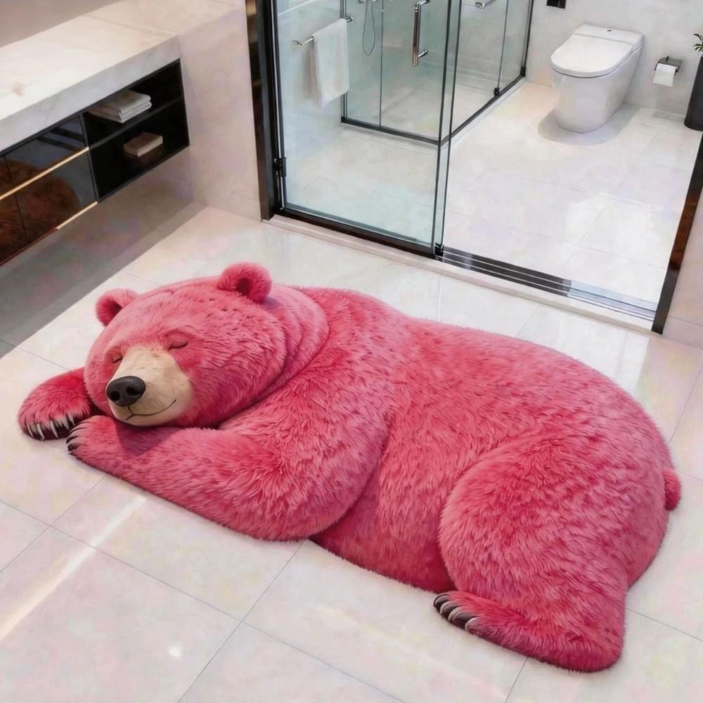 Anti-fouling Floor Mat Diatom Mud Bedside Carpet Creative Entryway Door Mat Home Decoration
