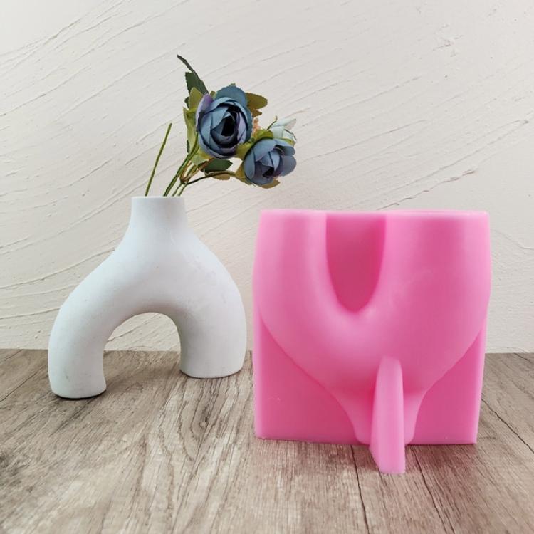 Arch Shape Flowerpot Storage Mold Trinket Box Tool DIY Home Decor Handmade Mold