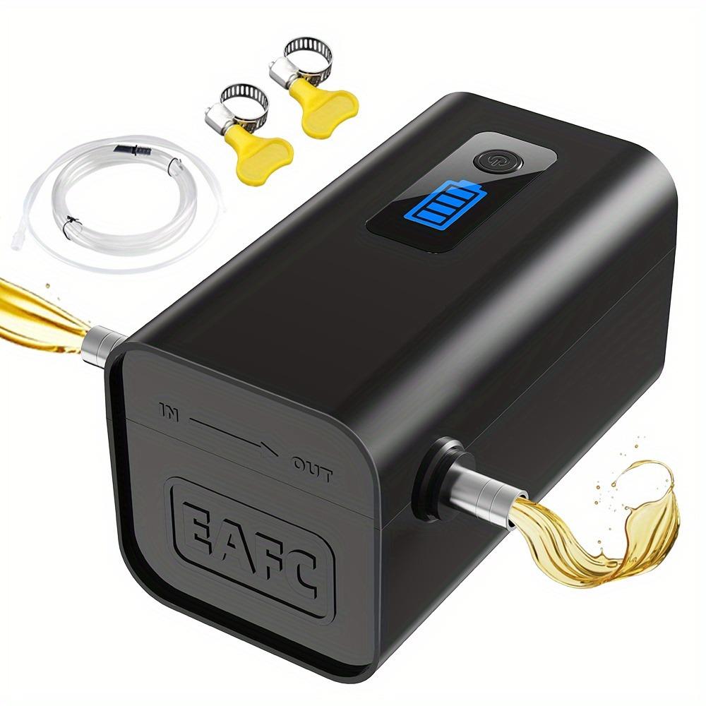 

EAFC Portable 60W Wireless Oil Pump With Digital Display, 12V Car Electric Oil Extractor Transfer Pump Oil Extractor Siphon Tool