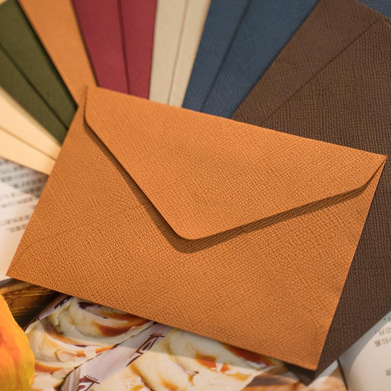 10 sztuk koperty okienne na listy DIY Handmade torba do pakowania prezentów zaproszenie na przyjęcie weselne okładka karty koperta na gotówkę artykuły papiernicze