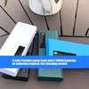 Custodia ad Alta Capacità a 5 Scomparti per Batterie 20650 con Doppia Uscita USB e Ingresso Tipo C per 5 Batterie 20650 Dispositivi Mobili