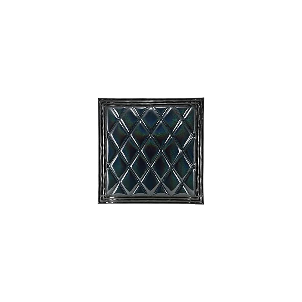Kira W-Stitch Urethane Iridoro Yoke 600x600 Black with Black Line Generic Fabric Material