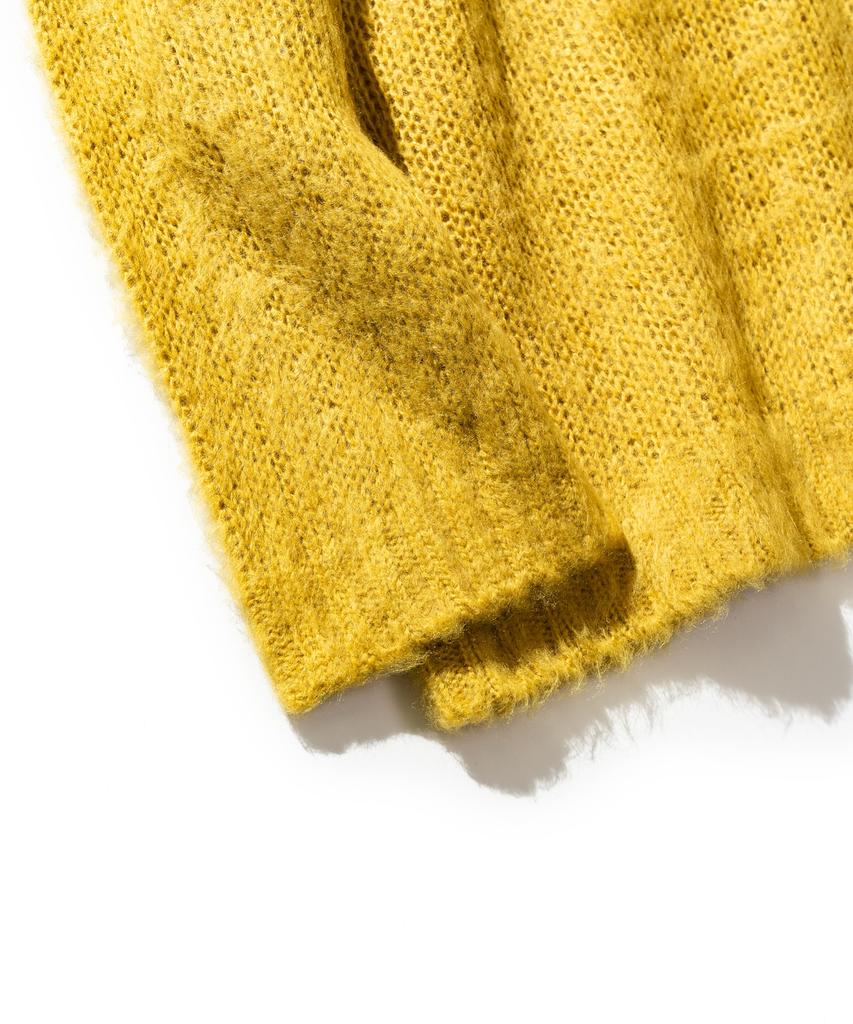 VASTIC Brush Knit_Mustard