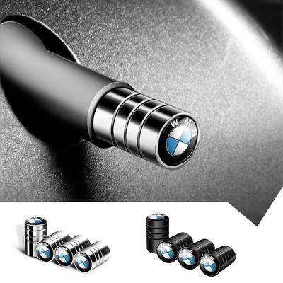 4PCS Stainless Steel Car Wheel Tire Valve Cap For E39 E46 E90 E60 F10 F11 F20 F30 F34 F01 G20 G21 G31 G38 G60 X1 X3 X5 X7