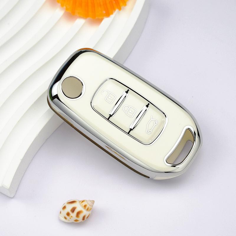 TPU Car Key Case Cover For Renault TWingo 3 Duster Captur Logan Laguna Scenic For Dacia Logan 2021 Key Cover Remote Shell