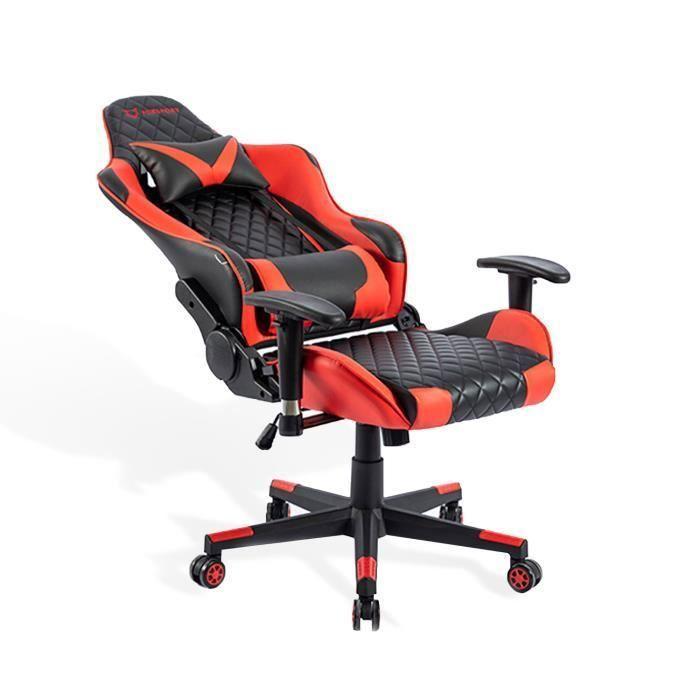 Gaming Chair - SEVEN COMFORT - Swivel - Adjustable 3D Armrests - Lumbar Support - 360° Rotation