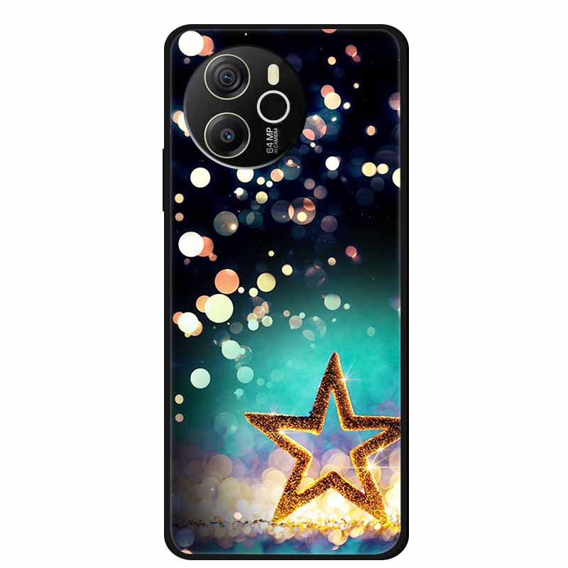 Handyhülle Für Blackview Shark 8 Rückseitenabdeckung Case 6.78" Schwarzes Silikon Weiche Hülle Für Blackview Shark 8 Hülle Shark8 Stoßfest