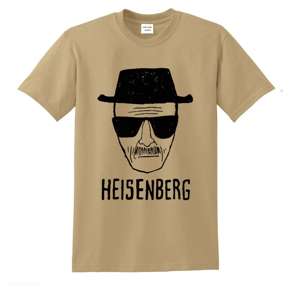 Cool Men Tshirt Breaking Bad Clothes Top Quality 100 Cotton Loose Heisenberg Printed T Shirt Casual Mens Tshirt