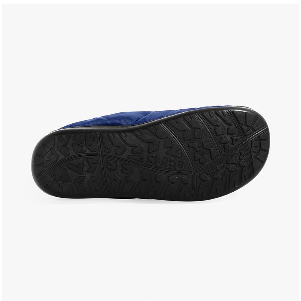 Subu Navy  Sb 14  Down Brushed Padded Slippers