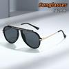 Men's and Women's Oversized Aviator Sunglasses Unisex Cycling and Driving Sunglasses with UV Protection 2026 Fashion Sunglasses