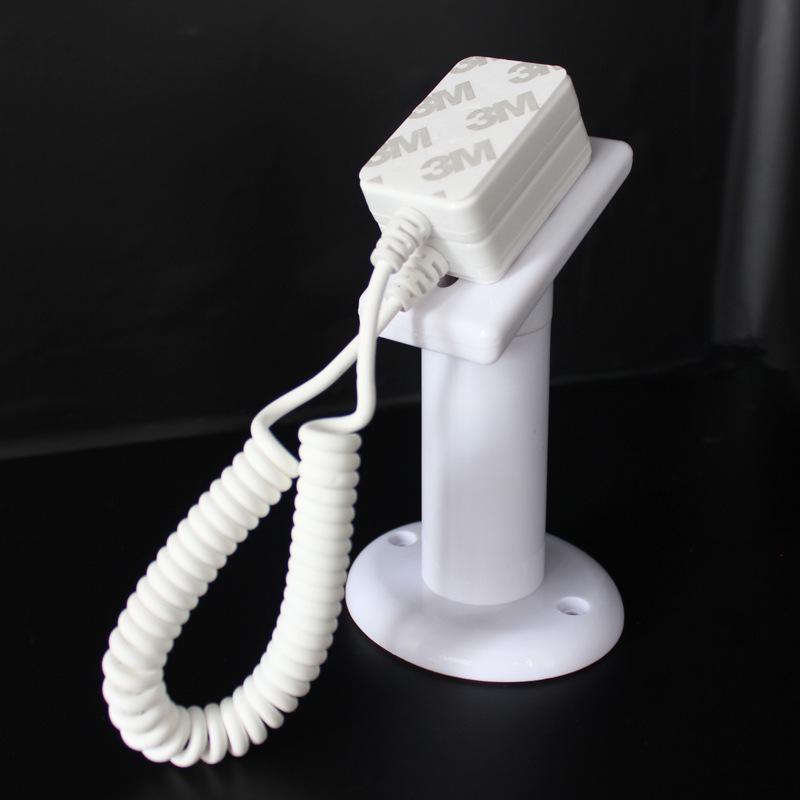 Anti-Theft Mobile Display Stand with Alarm and Spring Coil