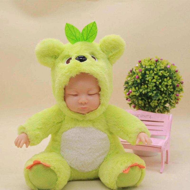 28cm Roztomilé Realistické Silikonové Panenky Miminka Novorozenci Batolata Panenka Skutečná Reborn Panenka Dětská Hračka Dárky