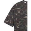We11done Casual Round Neck Short Sleeve T-Shirt Unisex Tops Camouflage WD-TT0-24-793-U-KK