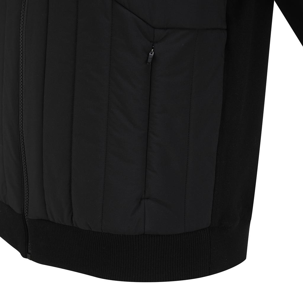 Anew Golf Men Sp Hybrid Padded Knit Cardigan_Bk