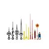 50Pcs Clock Movement Hands Accessories, Quartz Wall Clock Metal Needle Parts for Decor Painting Cross Stitch Clock