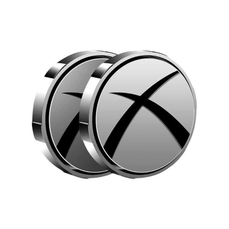 

2pcs Suction Cup Type Blind Spots Mirrors 2inch Round Glass Convex Mirror Side Rear View Mirror for Car SUV Automotive серебряный