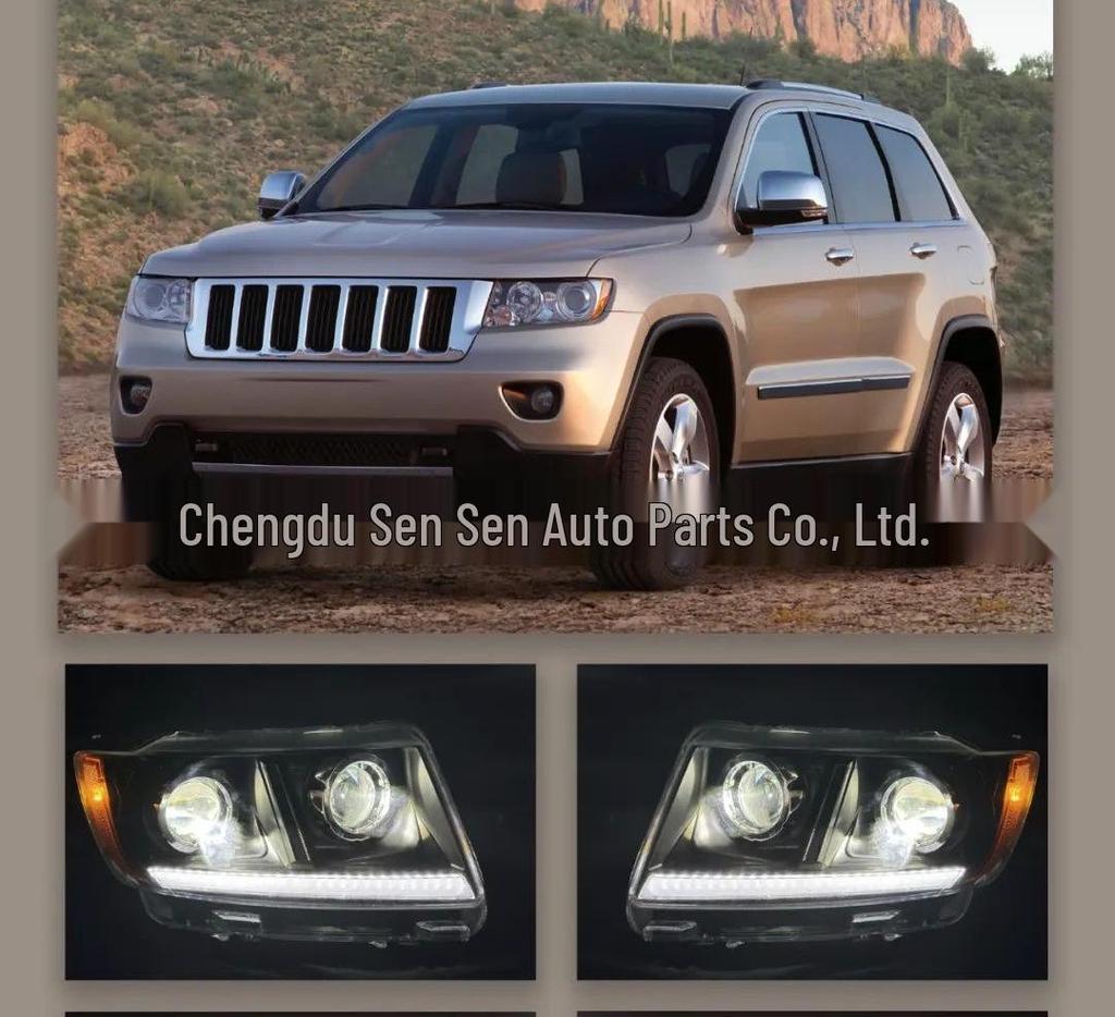 Jeep Grand Cherokee LED Headlight Assembly - Modified Accessories