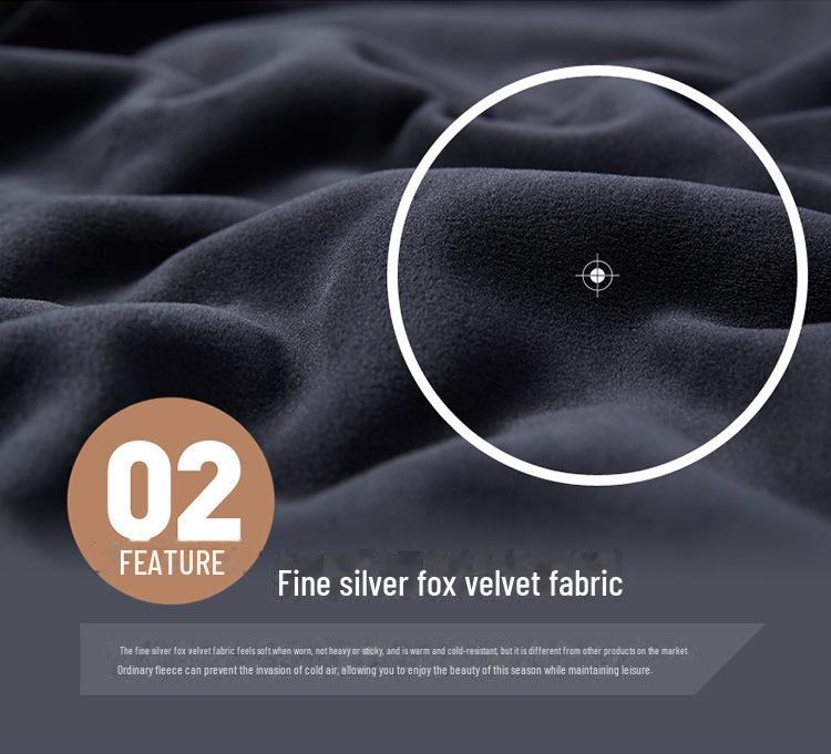 Herren Koreanischer Stil V-Ausschnitt Weste: Herbst- & Winterwärme, Trendige Weste mit Samt.