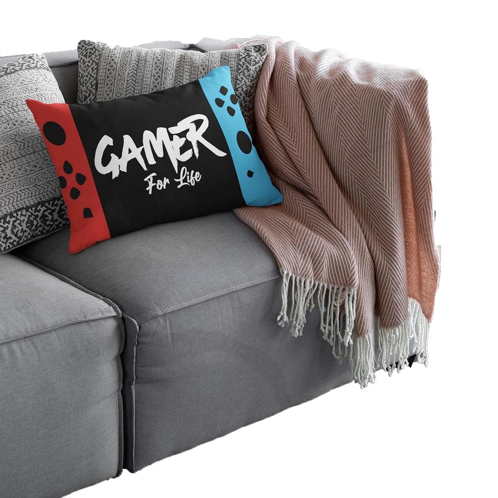 Gamers Gamer For Life Filled Cushion
