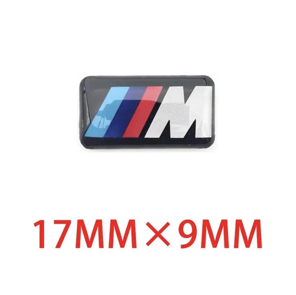 Für Alle BMW E46 E39 E38 E90 E60 E36 F30 F20 X1 X3 X5 M Logo Auto Lenkradnabenabdeckungen Mittel Emblem Abzeichen Aufkleber DIY Aufkleber