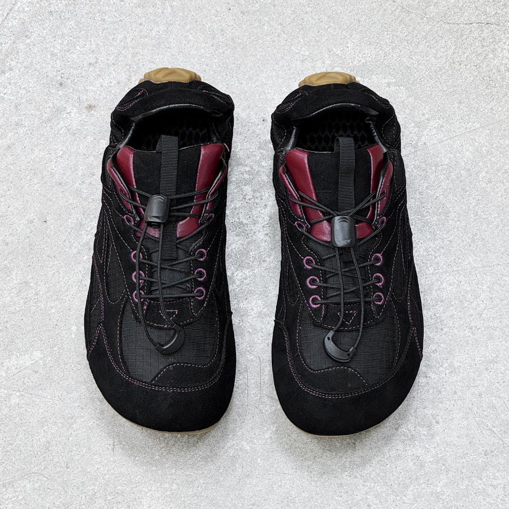 Crooked head drawstring retro moral training shoes casual shoes sports shoes breathable ugly cute little white shoes
