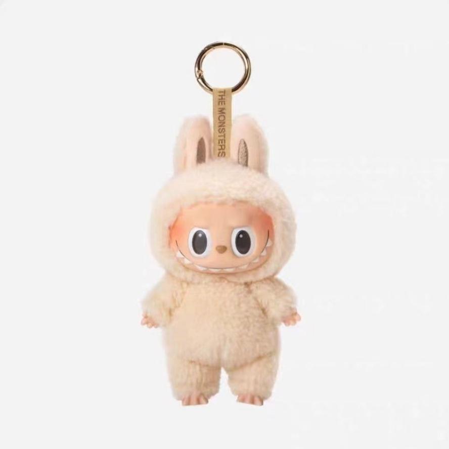Fashion Kawaii Anime Figure for Labubu A Seat Series PVC Pendant Doll Model Toy Monster Keychain Kids Birthday Gifts