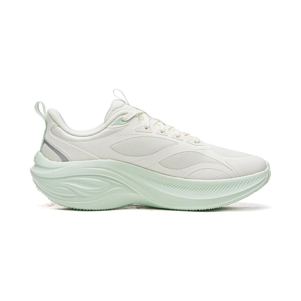 Li Ning Ride Waves V2 Cushioning Slip Resistant Abrasion Resistant Lightweight Low top Casual Running Shoes Women's ARSV104-2