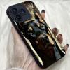 M322 Dog Doberman Angel Eyes Soft Phone Cases for iPhone Samsung Galaxy Xiaomi Rdemi Huawei Honor Infinix Realme OPPO Vivo All Model TPU Case