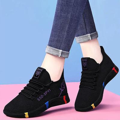 Women's Breathable Sneakers Mesh Casual Shoes Female Soft Sole Lightweight Non Slip Sports Sneakers