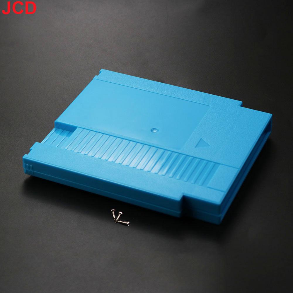 

1pcs 72 Pin Game Card Box Game Cartridge Replacement Shell For NES For Entertainment System Cover Plastic Hard Case with 3 scre синий