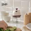 Wireless Kitchen Tool Electric Garlic Masher, Portable Food Chopper with Stainless Steel Blades, Handy Processor for Rechargeable Mini Vegetable