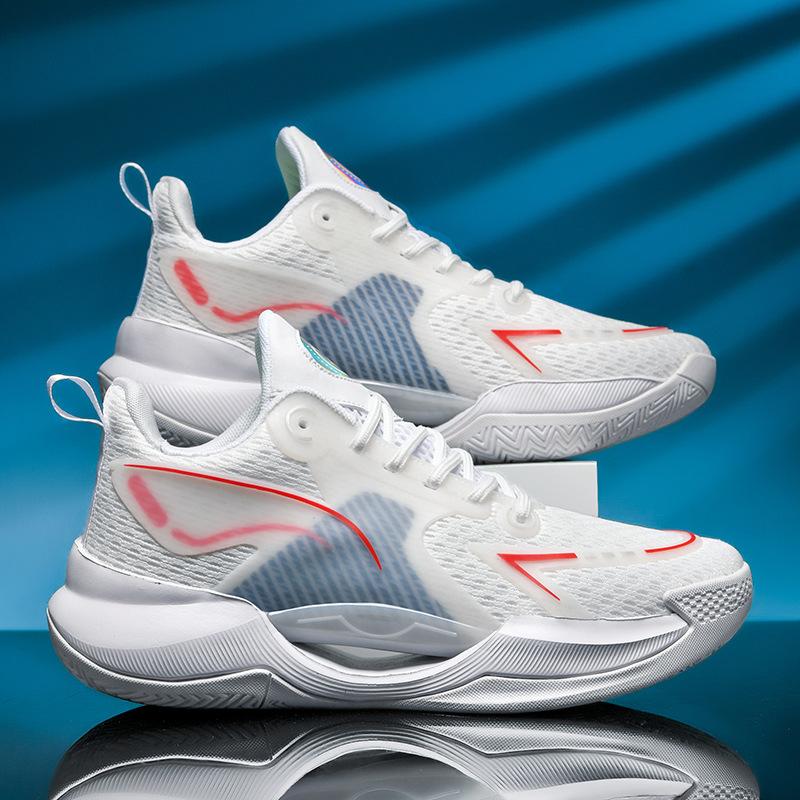 Basketballschuhe Herren 2025 neu Kinder Herren Sommer Zementboden Sneaker Student Spiel tatsächliche Sportschuhe