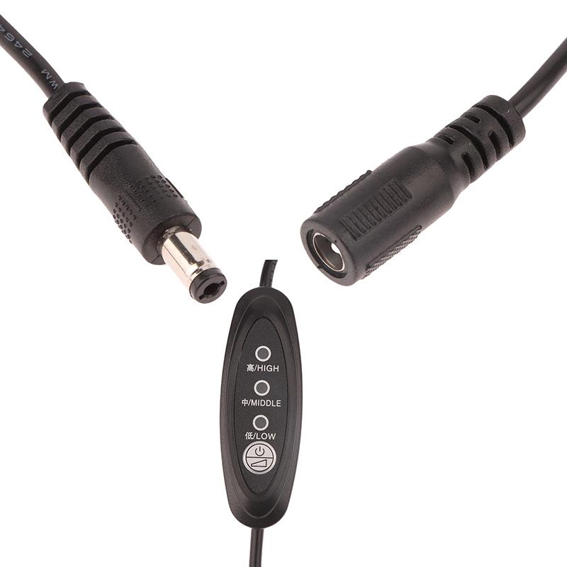 1 Piece Electronic 3 Speed Adjustable Regulator Switches Dc/Usb 5V Speed Controller Switches For Fan Blowers Speed Control