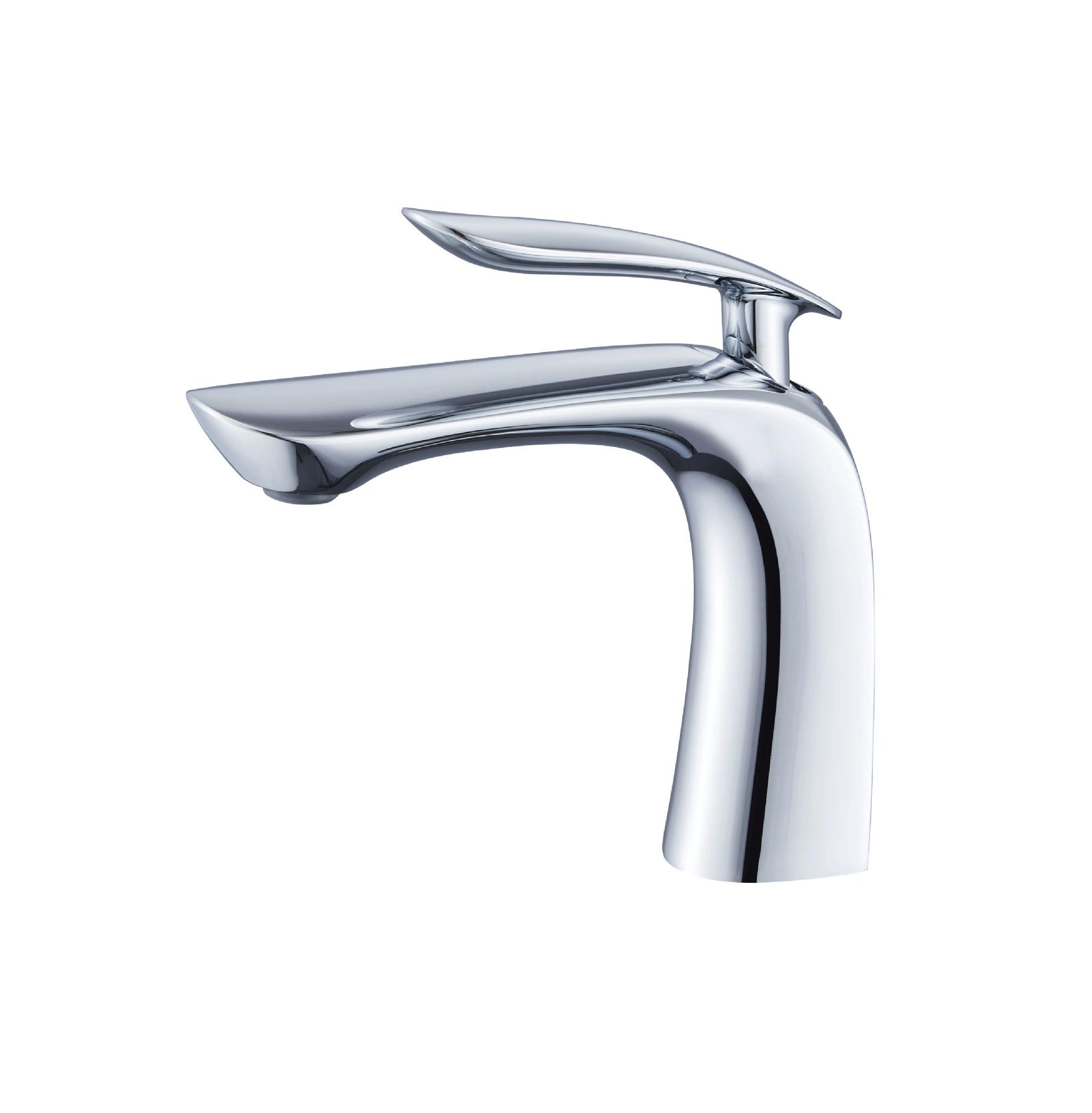 Chrome Basin Faucets Gray Bathroom Faucet Single handle Basin Mixer Tap Bath Black Gray Chrome Faucet Brass Sink Water Crane